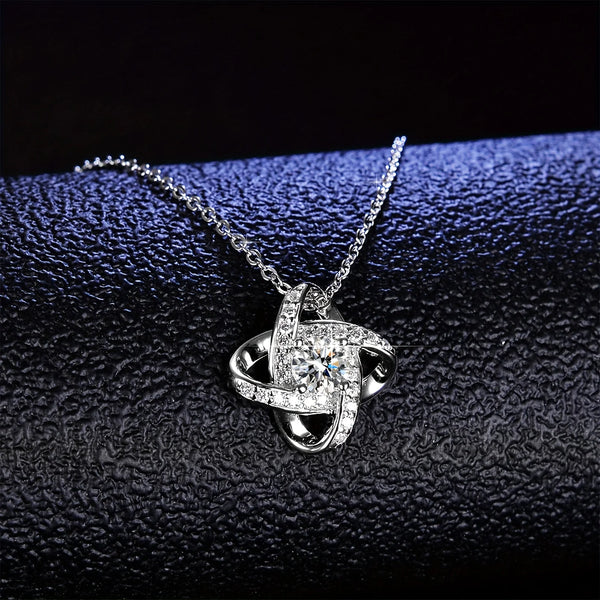 Timeless Infinity Knot Necklace