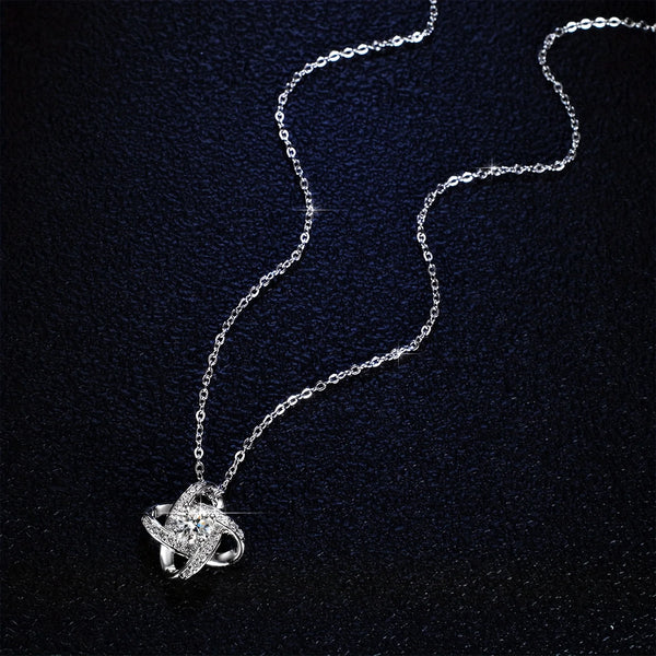Eternal Infinity Knot Necklace - Straight Gifts