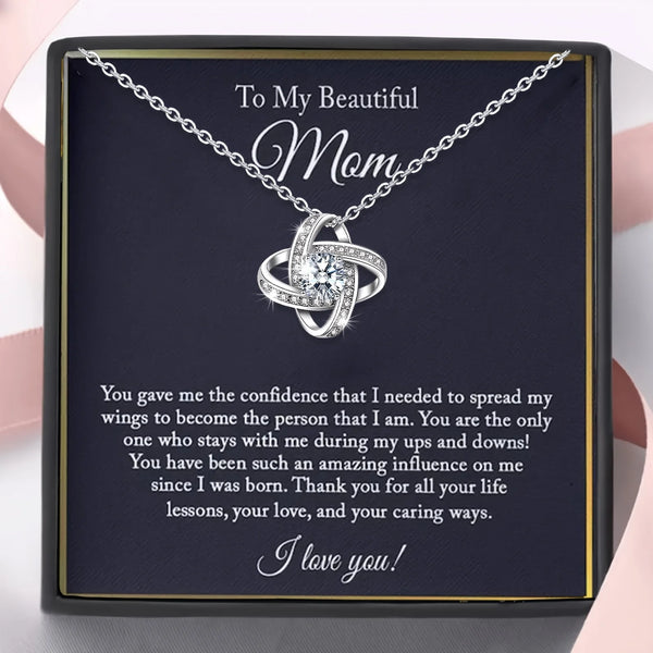 Timeless Infinity Knot Necklace