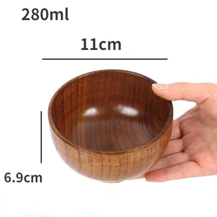 Japanese jujube wood bowls