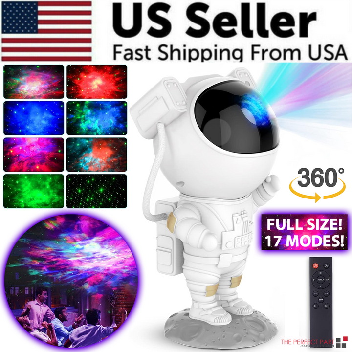 Astronaut Projector Galaxy Starry Sky Night Light Ocean Star LED Lamp - Straight Gifts