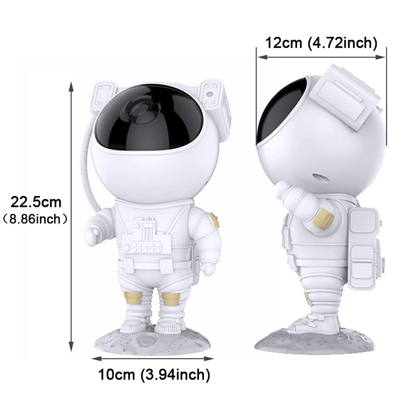 Astronaut Projector Galaxy Starry Sky Night Light Ocean Star LED Lamp - Straight Gifts