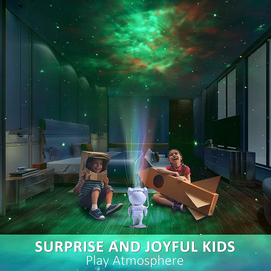 Astronaut Projector Galaxy Starry Sky Night Light Ocean Star LED Lamp - Straight Gifts