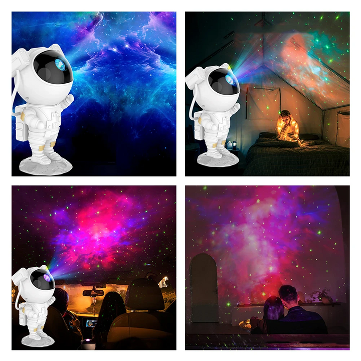 Astronaut Projector Galaxy Starry Sky Night Light Ocean Star LED Lamp - Straight Gifts