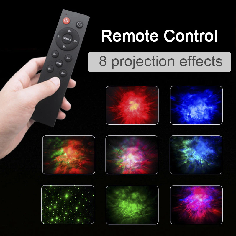 Astronaut Projector Galaxy Starry Sky Night Light Ocean Star LED Lamp - Straight Gifts