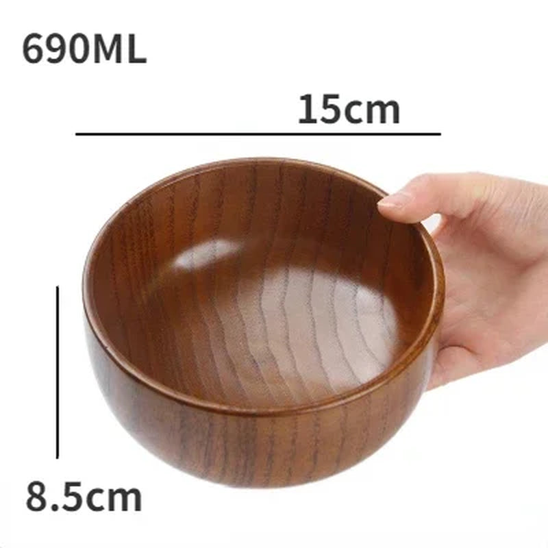 Japanese jujube wood bowls