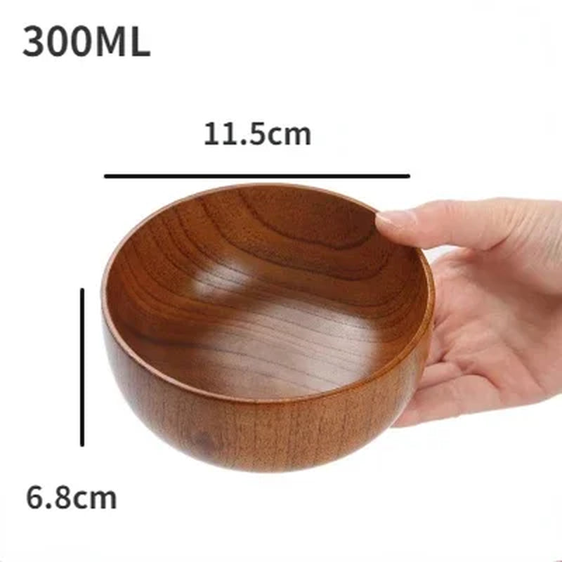 Japanese jujube wood bowls