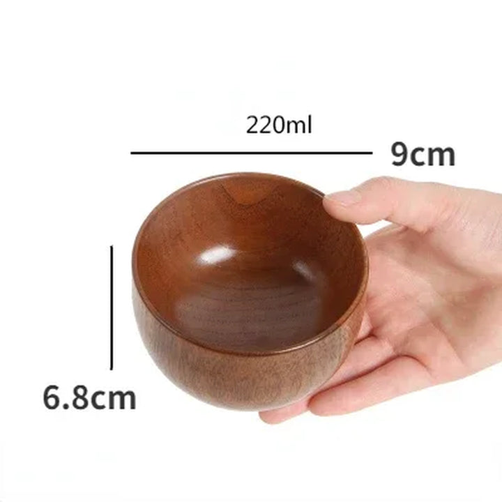 Japanese jujube wood bowls