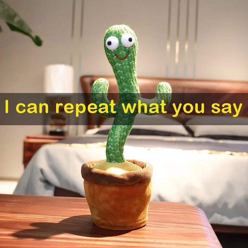 Talking Toy Dancing Cactus - Straight Gifts