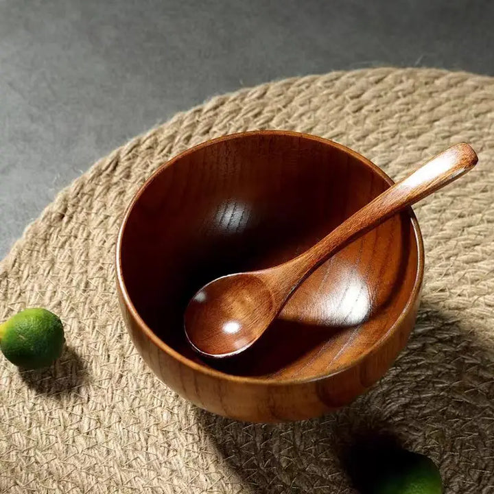 Japanese jujube wood bowls