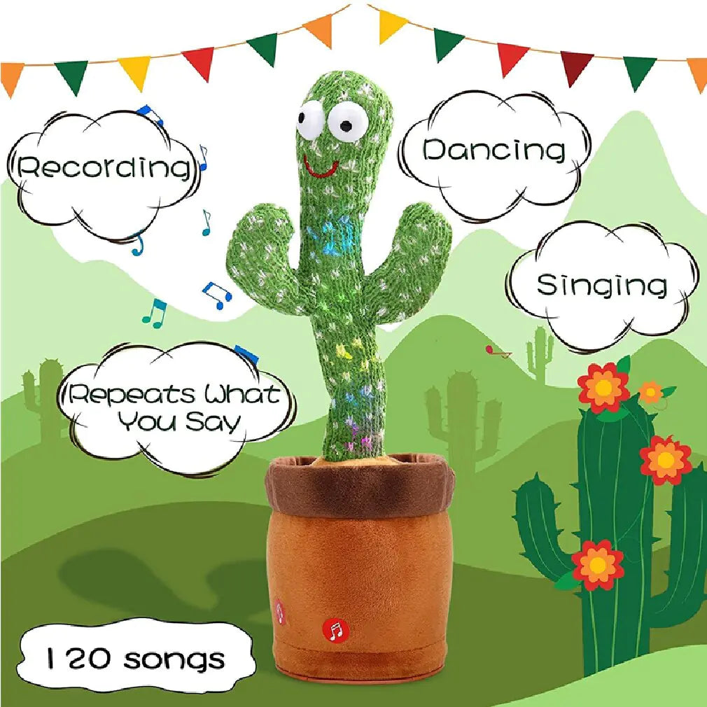 Dancing and Talikng Cactus Toy - Straight Gifts