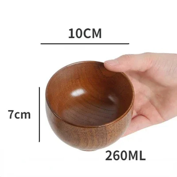 Japanese jujube wood bowls