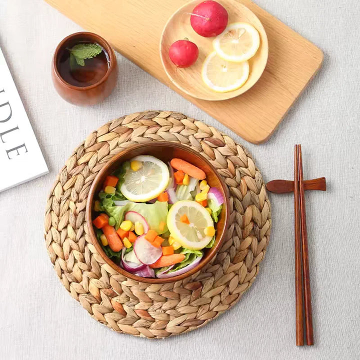 Japanese jujube wood bowls