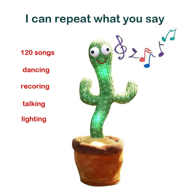 Talking Toy Dancing Cactus - Straight Gifts