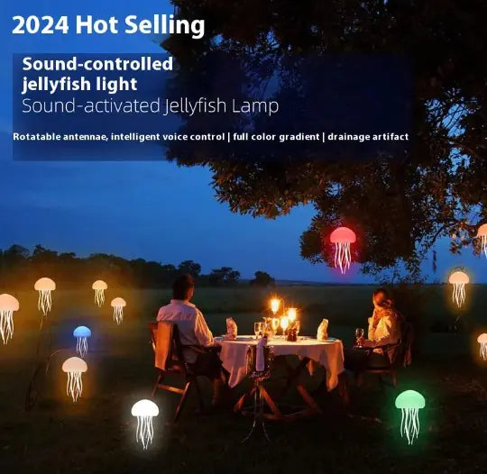 Hung/Stand Jellyfish Lamp - Straight Gifts